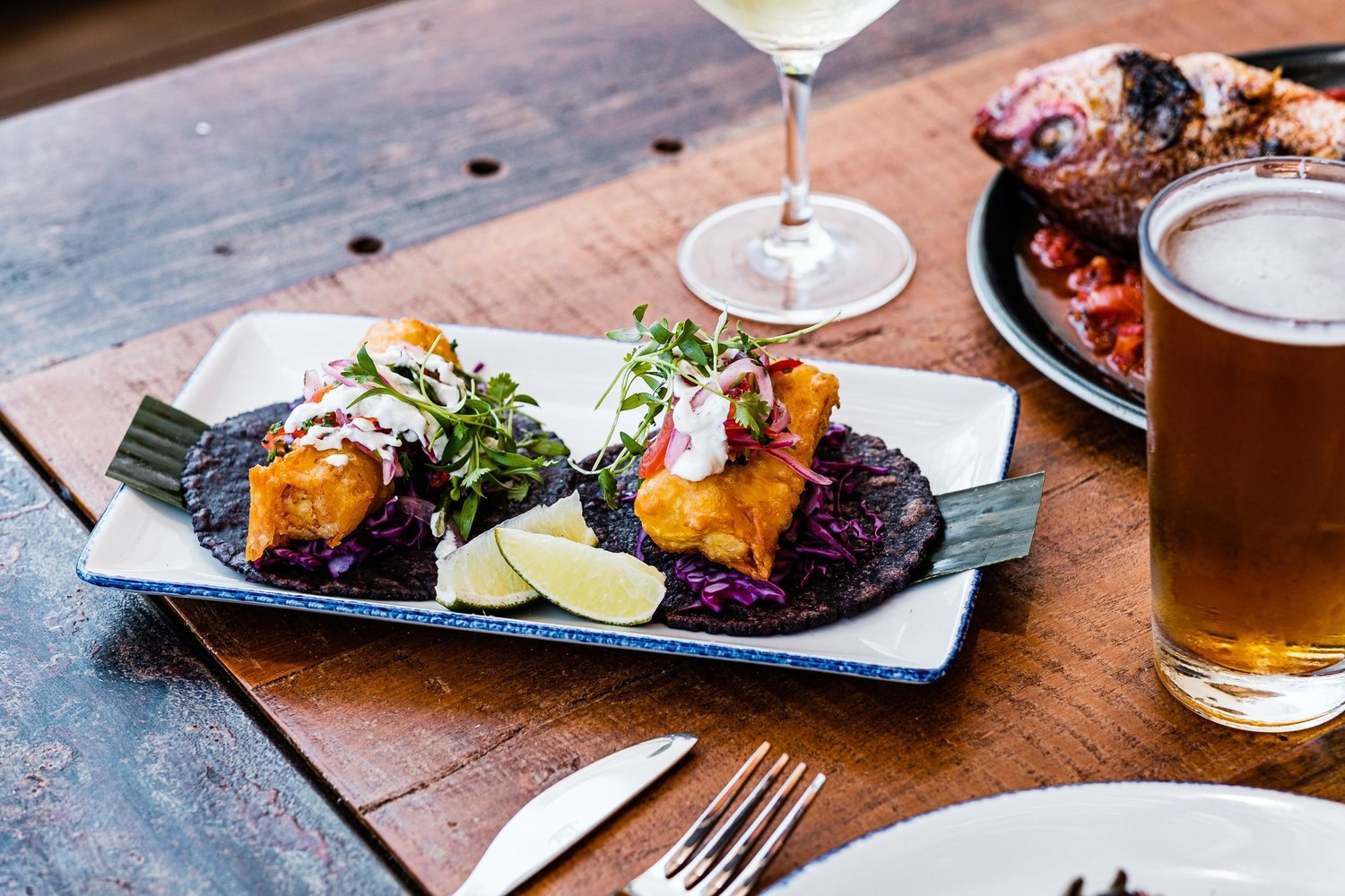 Tacos at Fresco Cocina