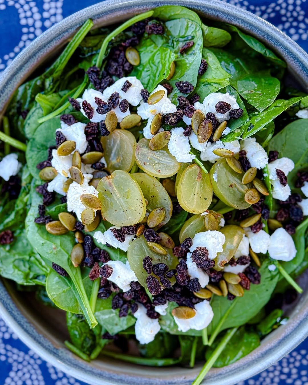 Spinach & Grape Salad